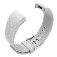 Killerdeals Silicone Strap for Fitbit Charge 2 (M/L) - White