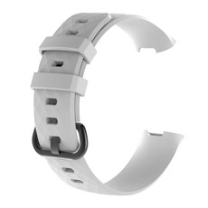 Killerdeals Silicone Strap for Fitbit Charge 3 (M/L) - White
