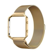Milanese Band & Frame for Fitbit Blaze - Gold (S-M)