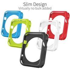 Tuff-Luv Orzly 5-in-1 FacePlate Pack for Apple Watch Series 1