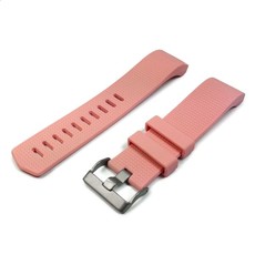 Tuff-Luv Silicone Strap for Fitbit Charge 2 - Pink