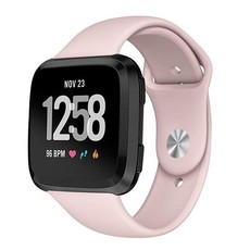 Zonabel Fitbit Versa Silicone Strap - Pink Sand (Large)