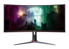 AOC 34 inch Gaming Monitor - WQHD LCD Curved - Black & Red