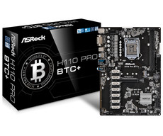 ASRock H110 PRO BTC+ Intel Socket 1151 Crypto Mining Motherboard