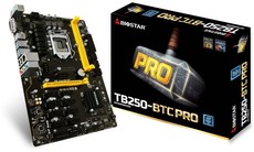 Biostar TB250-BTC Pro Bitcoin Socket 1151 Motherboard