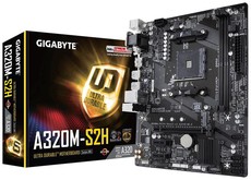 GIGABYTE AB320M-S2H Socket AM4 DDR4 Micro ATX Motherboard