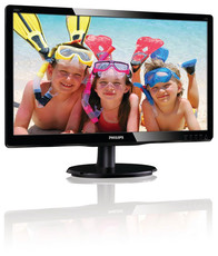 Philips - 19.5 inch Computer Monitor with LED backlight