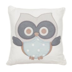 Babes & Kids | Baby Owl Scatter Cushion - Blue