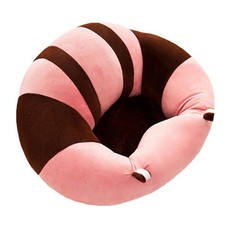 Baby Support Seat Chair Cushion - Brown & Pink