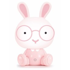 BabyWombWorld Animal Night Light - Pink Rabbit