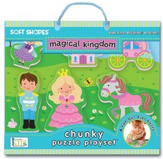 Soft Shapes - Chunky Puzzle Play set - Magical Kingdom
