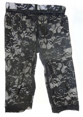 Baby Headbands Lace Leggings/Lace Pants - Black