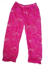 Baby Headbands Lace Leggings/Lace Pants - Fuschia Pink