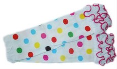 Baby Headbands Girl's Colourful Dots Leg Warmers - Colourful (3 months - 4 Years)