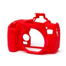 easyCover PRO Silicone Camera Case for Canon 760D - Red