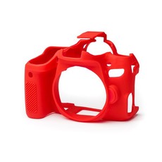 easyCover PRO Silicone Camera Case for Canon 77D - Red
