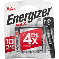 Energizer Max Aa - 4 Pack