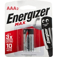Energizer Max Aaa - 2 Pack (Moq 20)