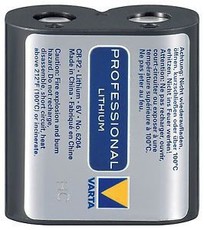 Varta CR-P2 & 6v Lithium Battery