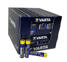 Varta Industrial Alkaline Batteries AAA Size 1.5V 200 Bulk Pack