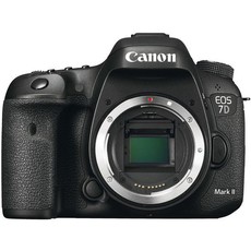 Canon 7D Mark ll DSLR Body Only with W-E1 Wifi Adapter - Black