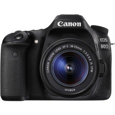 Canon 80D DSLR with 18-55mm IS STM Lens