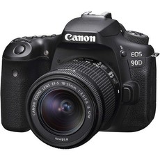 Canon 90D 32.5MP DSLR with 18-55mm IS STM Lens Black