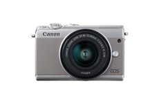 Canon EOS M100 Mirrorless Camera with 15-45mm Lens - Grey