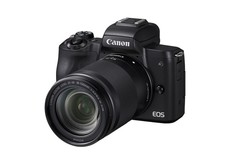 Canon EOS M50 24.1MP Mirrorless Camera with 18-150mm Lens - Black