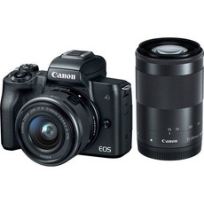 Canon EOS M50 Mirrorless Twin Lens Value Bundle
