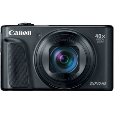 Canon SX740 HS Ultra Zoom Digital Camera - Black