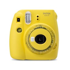 Fujifilm Instax Mini 9 Camera Clear Yellow EXD