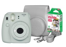 Fujifilm Instax Mini 9 Instant Camera Bundle - Smokey White