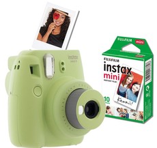 Fujifilm Instax Mini 9 Value Bundle - Lime Green