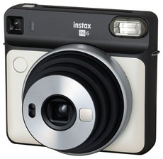 Fujifilm Instax Square SQ6 Instant Photo Camera - White