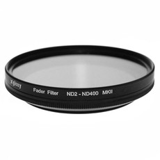 Gloxy 58mm Multicoated HD ND2 - ND400 Variable Lens Filter