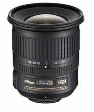 Nikon 10-24mm F3.5-4.5G DX AF-S ED Lens