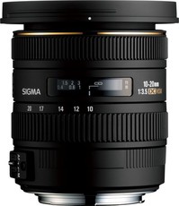 Sigma 10-20mm f3.5 EX DC HSM Lens