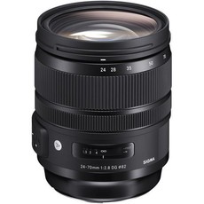 Sigma 24-70MM F2.8 DG OS HSM Art Lense for Canon - Black DG Full Frame