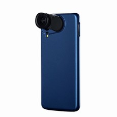 Snapfun Protective Case & Wide Angle, Macro Lenses for HUAWEI H20 - Blue