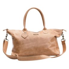 Mally Classic Leather Baby Bag - Tan