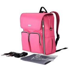 Multi-functional Waterproof Diaper Bag - Pink