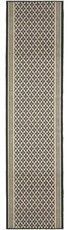 Carpet City Runner personalized with Green Flower Patterns