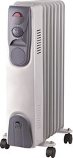 Goldair - 7 Fin Oil Radiator Heater - Cream