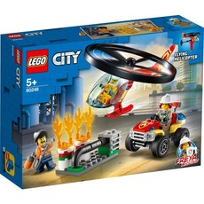 LEGO City Fire Helicopter Response 60248 - 93 Pieces - 5+ Years