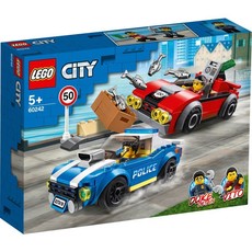 LEGO City Police Highway Arrest 60242 |- 185 Pcs | 5+ Years