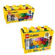 LEGO Classic Creative Brick Boxes Bundle | 10696 & 10698