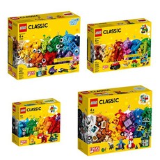 LEGO CLASSIC Ideas Bundle - 4+ Years - 11001 & 11002 & 11003 & 11004