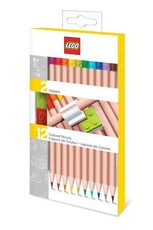 LEGO Coloured Pencils with Toppers - 12 Pieces