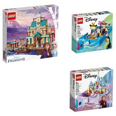 LEGO DISNEY Mulan & Frozen II Bundle - 41167 & 43174 & 43175 - 5+ Years